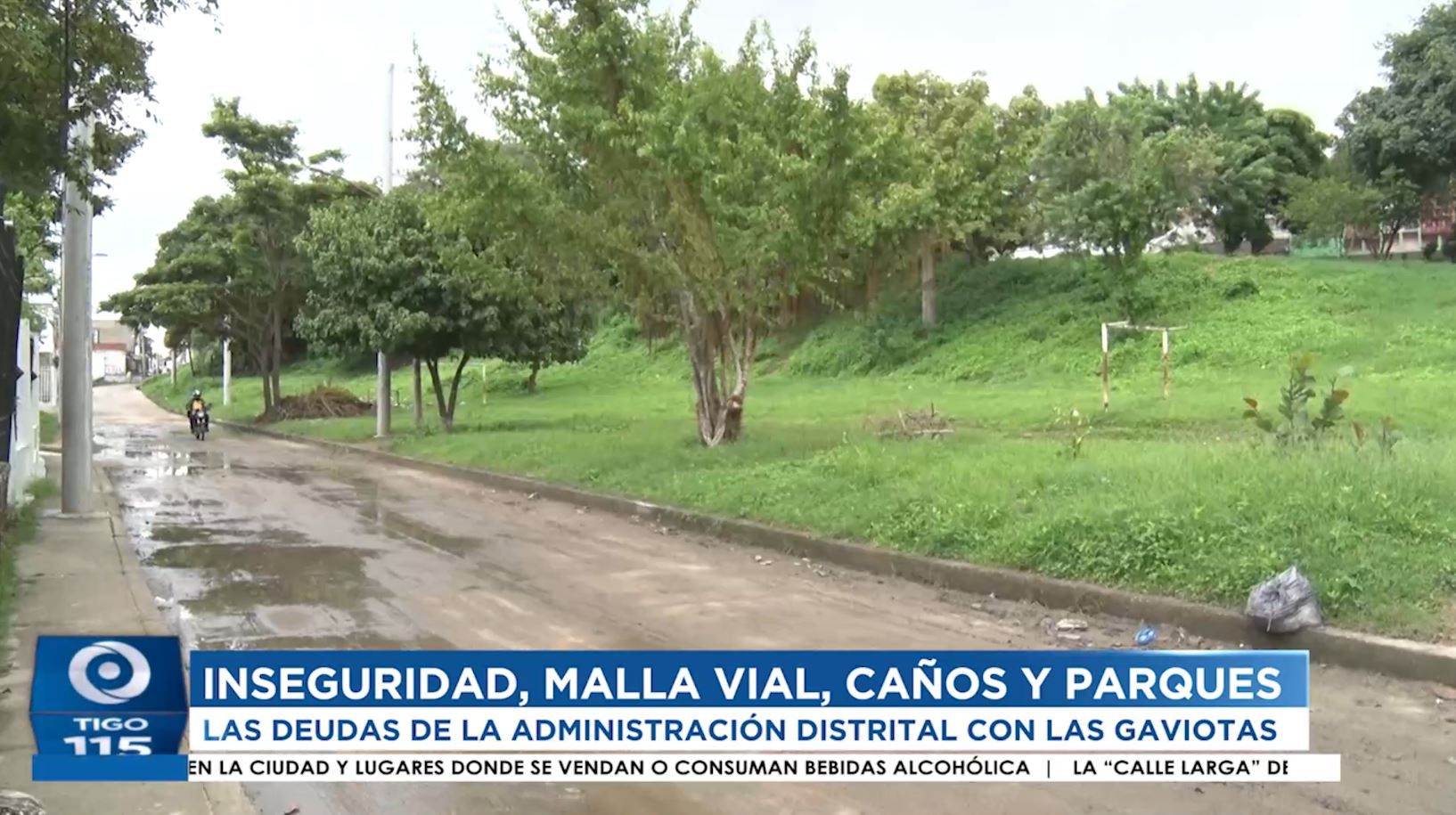 INSEGURIDAD MALLA VIAL CAÑOS Y PARQUES LAS DEUDAS DE LA